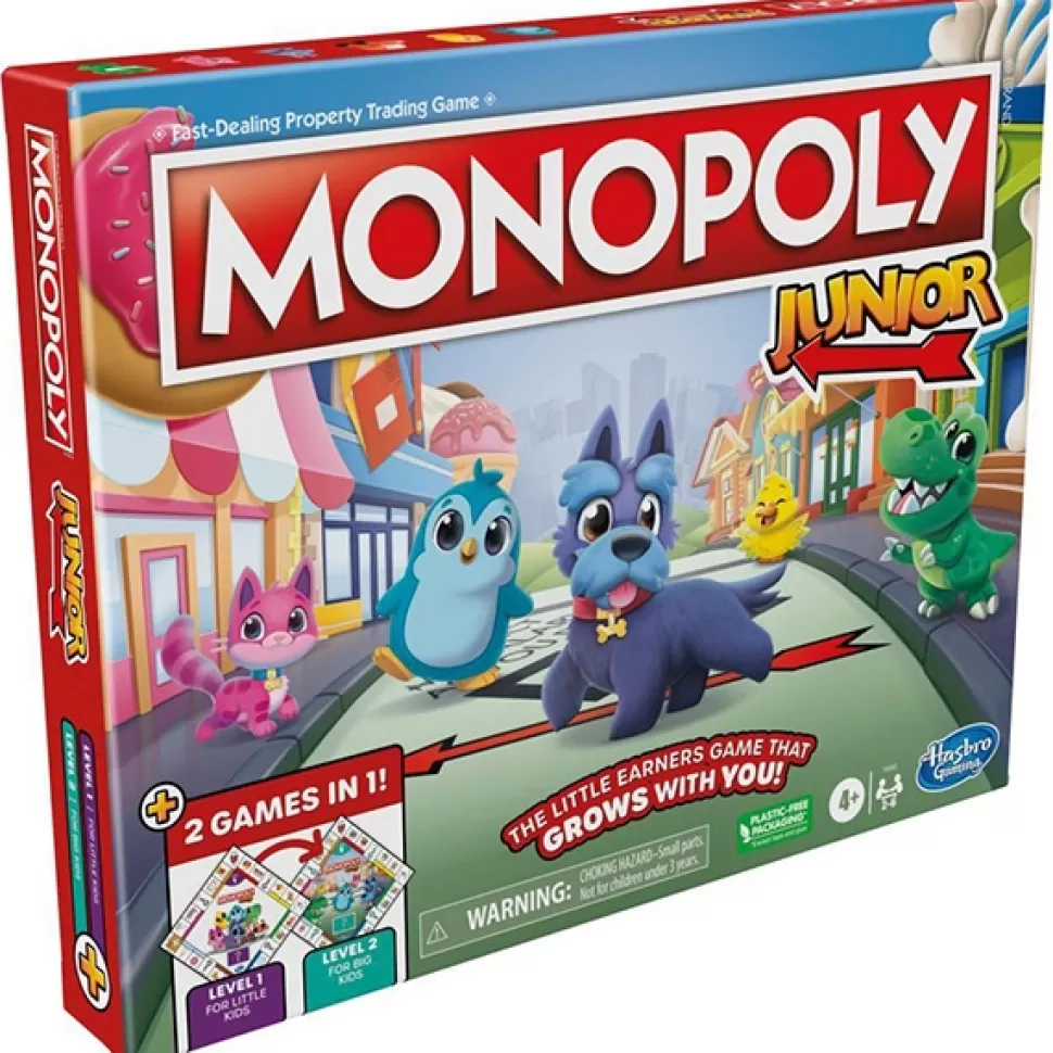 Discount Brinquedos Monopoly Jogo Monopolio Junior 2 Em 1