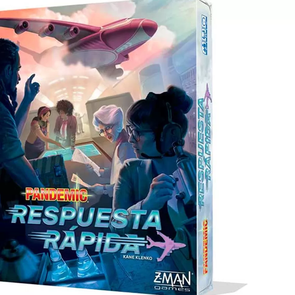 Clearance Brinquedos Asmodee Jogo Pandemic Respuesta Rapida