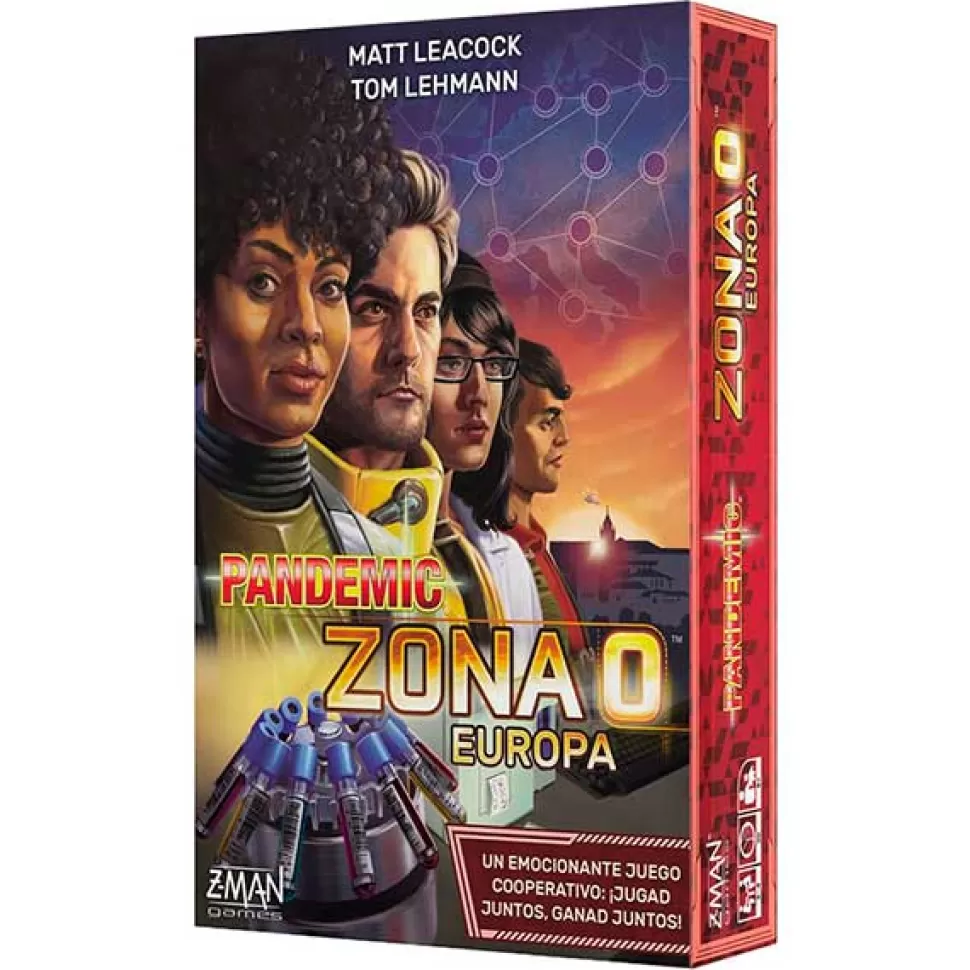 Clearance Brinquedos Asmodee Jogo Pandemic Zona 0 Europa
