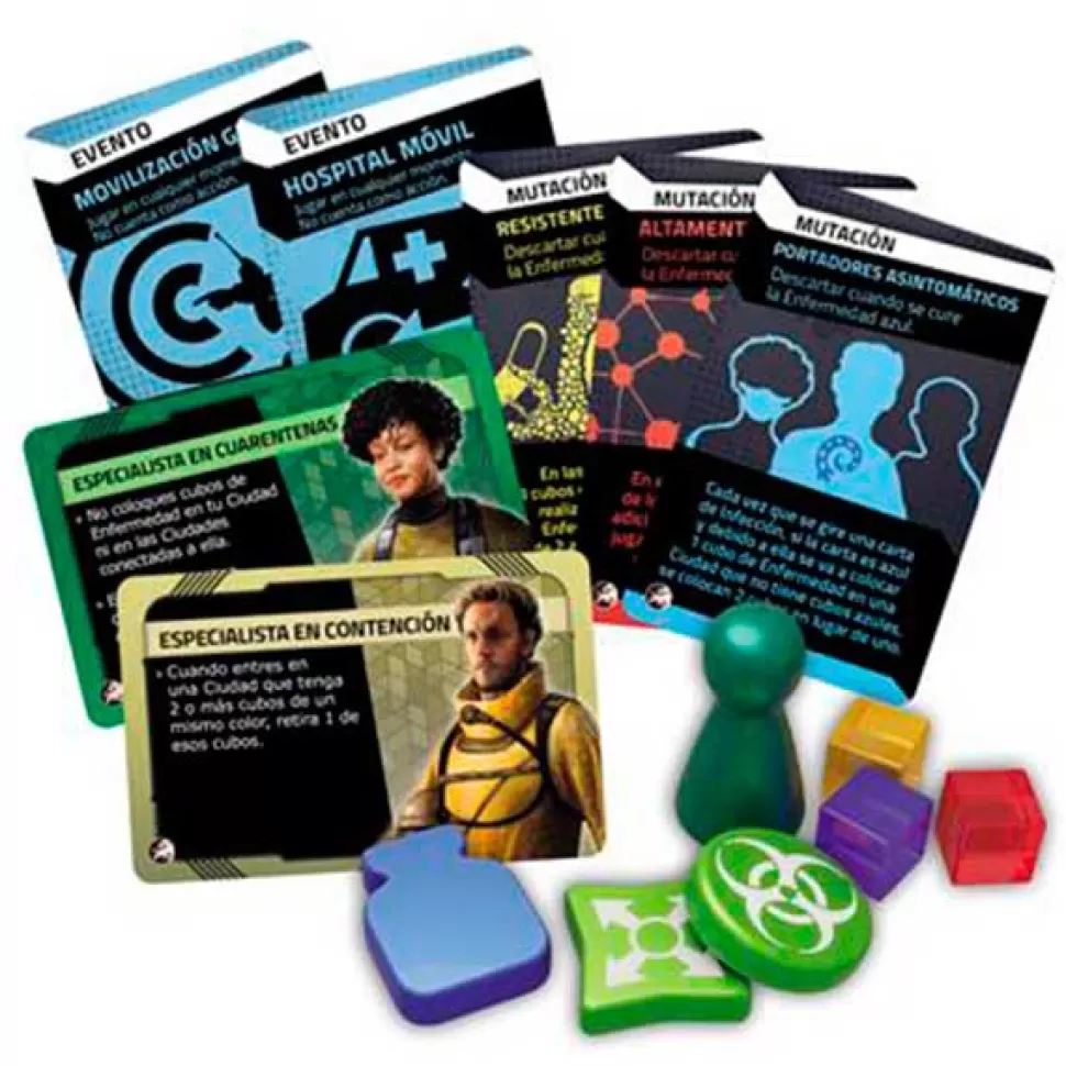 Clearance Brinquedos Asmodee Jogo Pandemic Zona 0 Europa