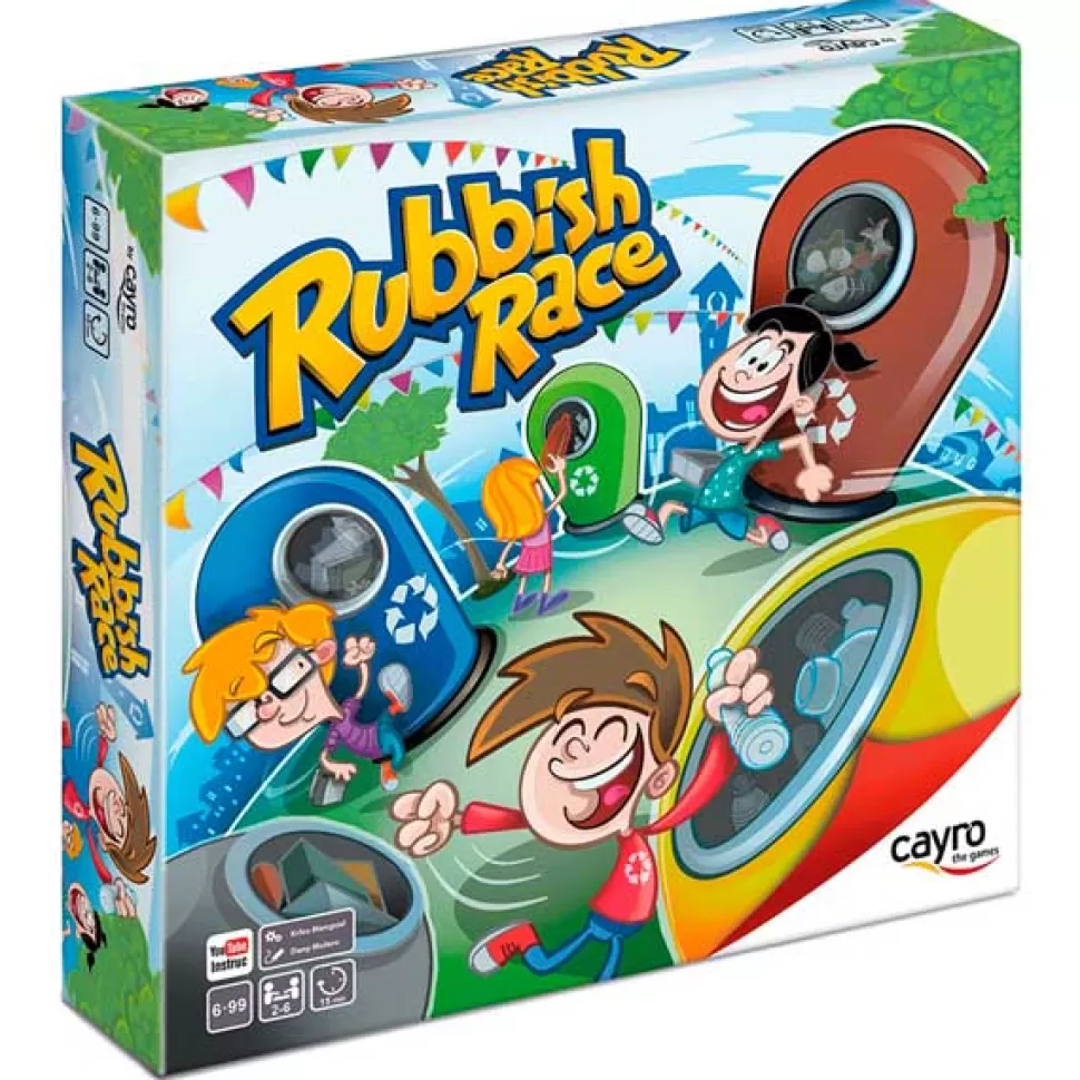Fashion Brinquedos Cayro Jogo Rubbish Race