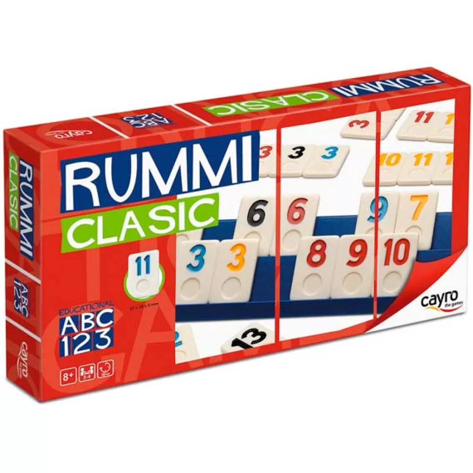 Hot Brinquedos Cayro Jogo Rummi Classic 4 Jogadores