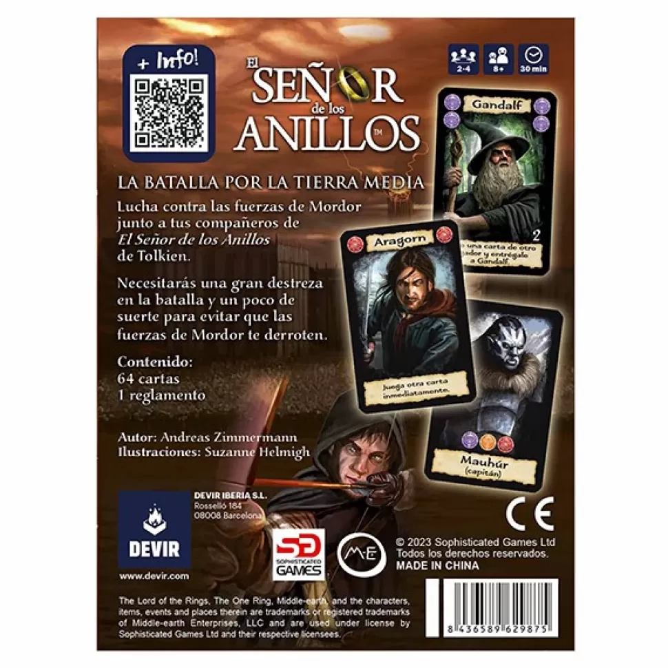 Best Brinquedos Devir Jogo Senor Anillos Batalla Tierra