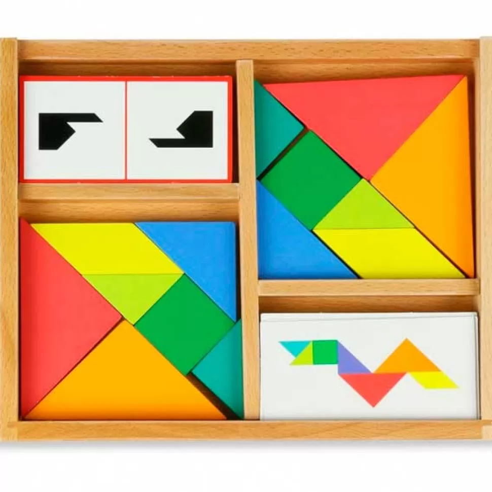 Store Brinquedos Vilac Jogo Tangram Battle Madeira