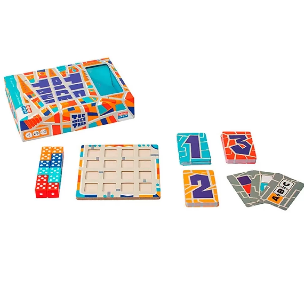 Best Sale Brinquedos Falomir Jogo Tic Dice Town