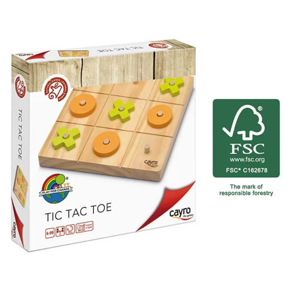 Best Sale Brinquedos Cayro Jogo Tic Tac Toe De Madeira