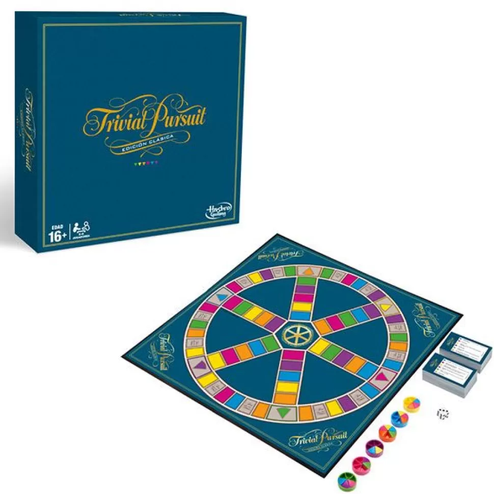 Sale Brinquedos Hasbro Jogo Trivial Pursuit Clasico Edicao