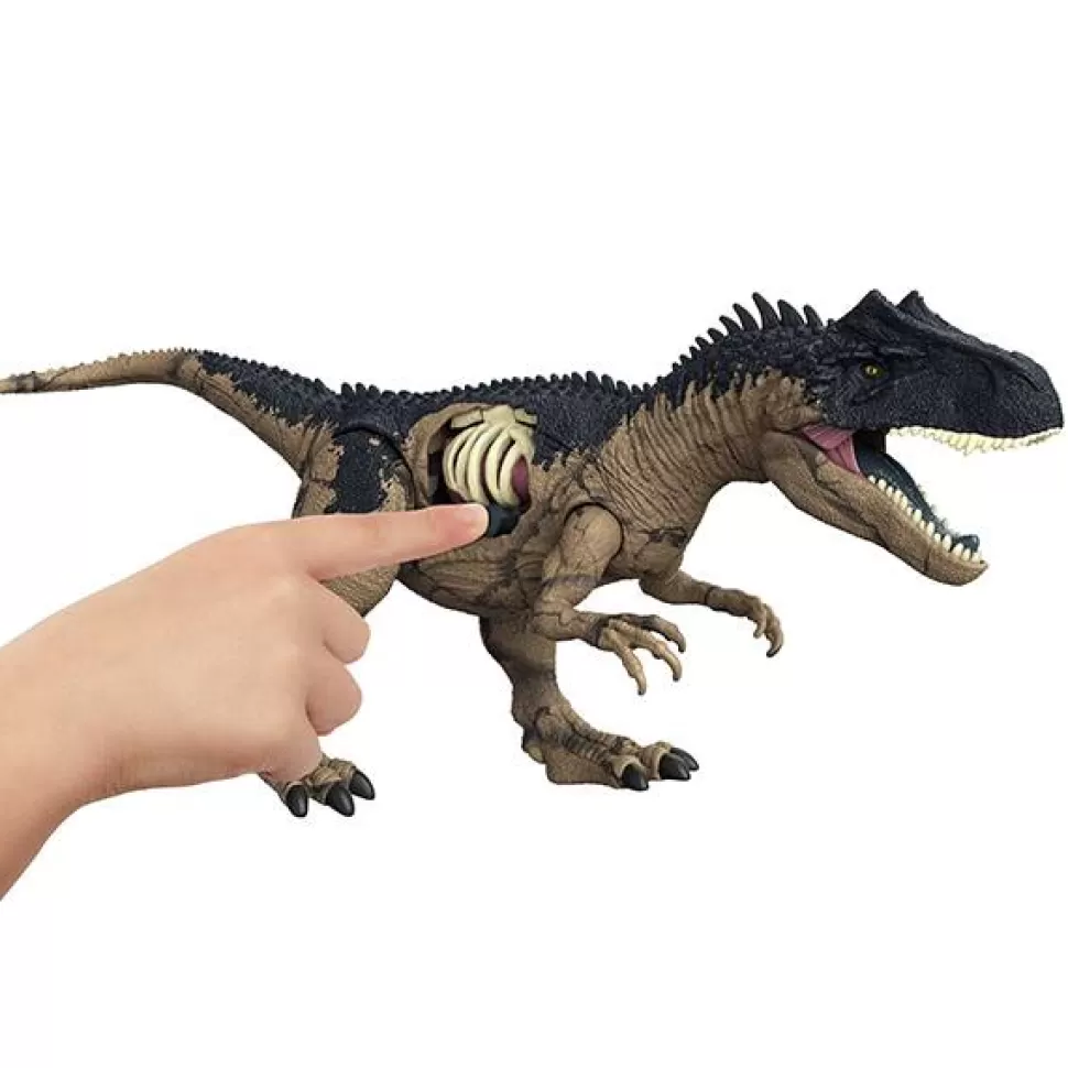 Brinquedos Jurassic World Jurassic World Figura Dinossauro Allosaurus Dano Extremo< Brinquedos De Dinossauros