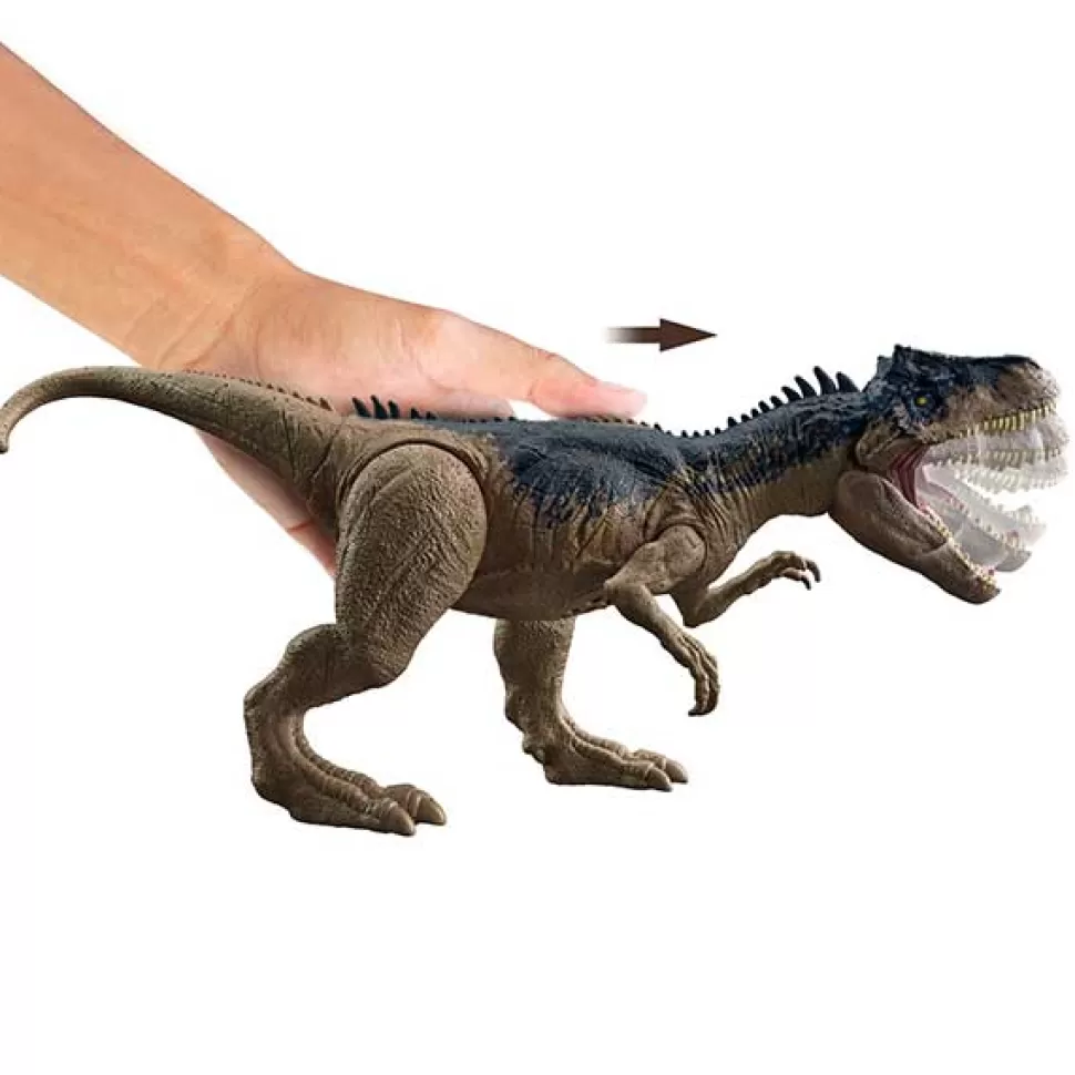 Brinquedos Jurassic World Jurassic World Figura Dinossauro Allosaurus Ruge E Ataca< Brinquedos De Dinossauros