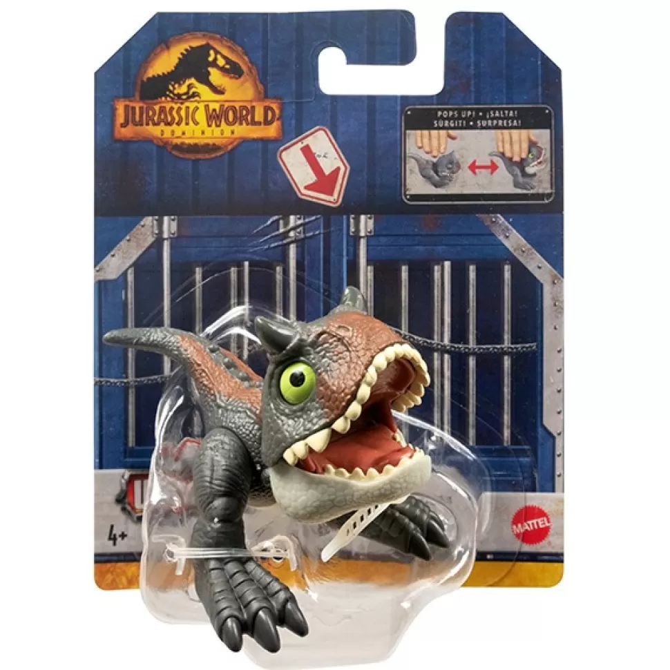 Brinquedos Jurassic World Jurassic World Figura Dinossauro Carnotaurus Desenjaulado< Brinquedos De Dinossauros