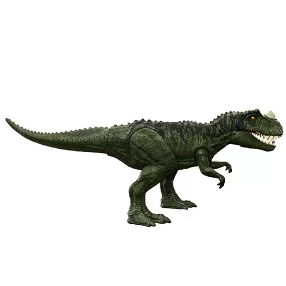Brinquedos Jurassic World Jurassic World Figura Dinossauro Ceratosaurus Ruge E Ataca< Brinquedos De Dinossauros