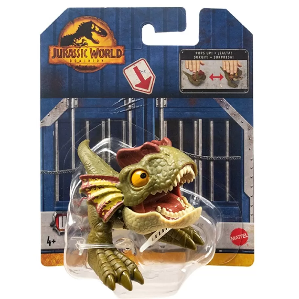 Brinquedos Jurassic World Jurassic World Figura Dinossauro Dilophosaurus Desenjaulado< Brinquedos De Dinossauros