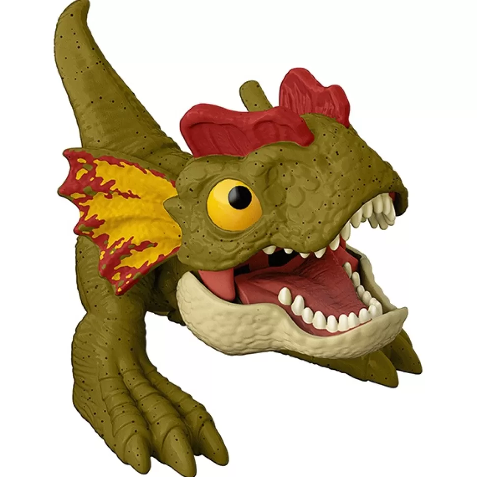 Brinquedos Jurassic World Jurassic World Figura Dinossauro Dilophosaurus Desenjaulado< Brinquedos De Dinossauros