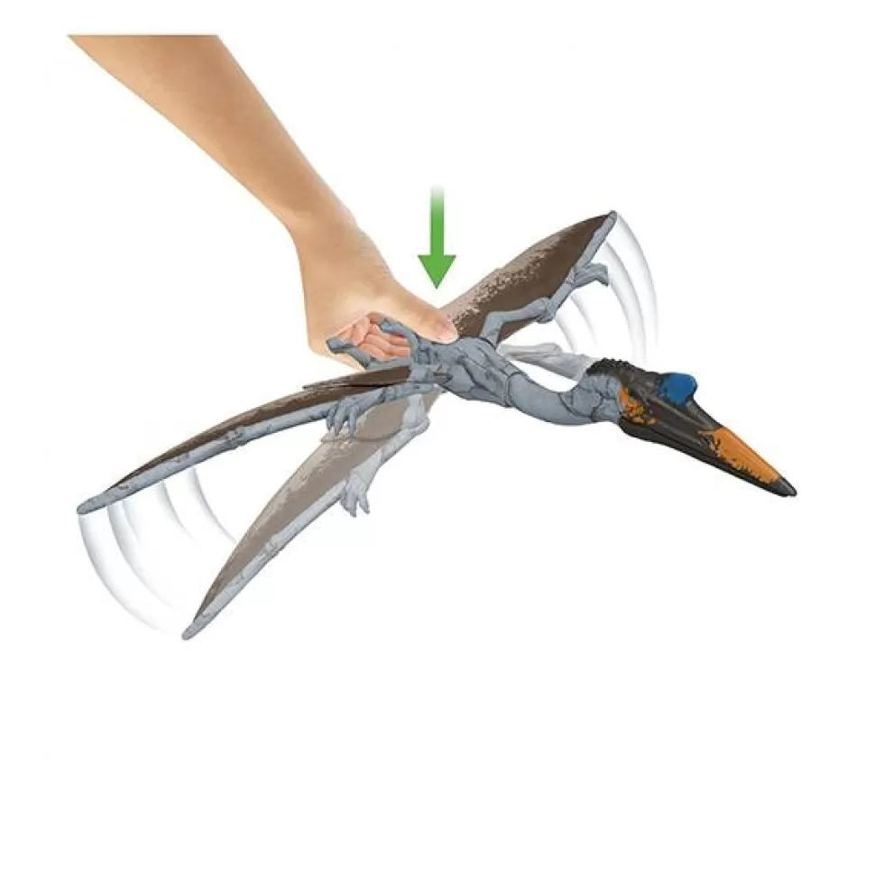Brinquedos Jurassic World Jurassic World Figura Dinossauro Quetzalcoatlus Gran Accion< Brinquedos De Dinossauros