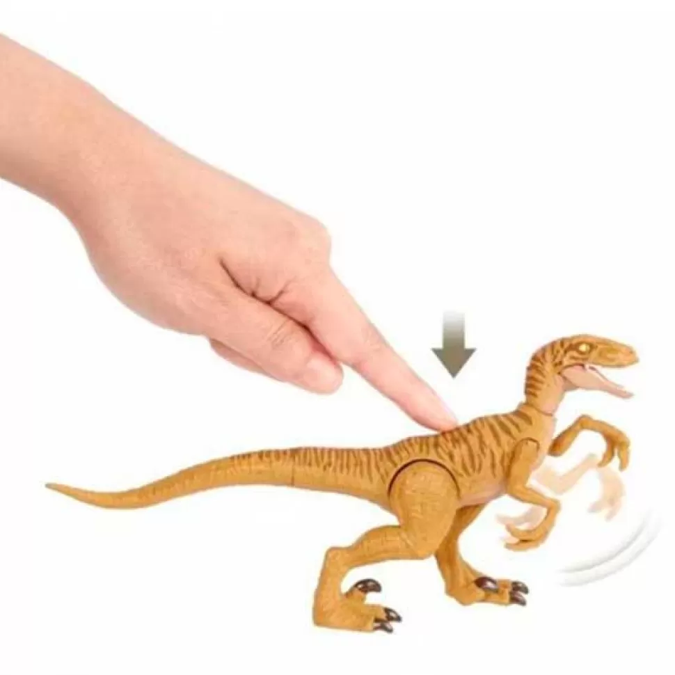 Brinquedos Jurassic World Jurassic World Figura Dinossauro Velociraptor Claw< Brinquedos De Dinossauros