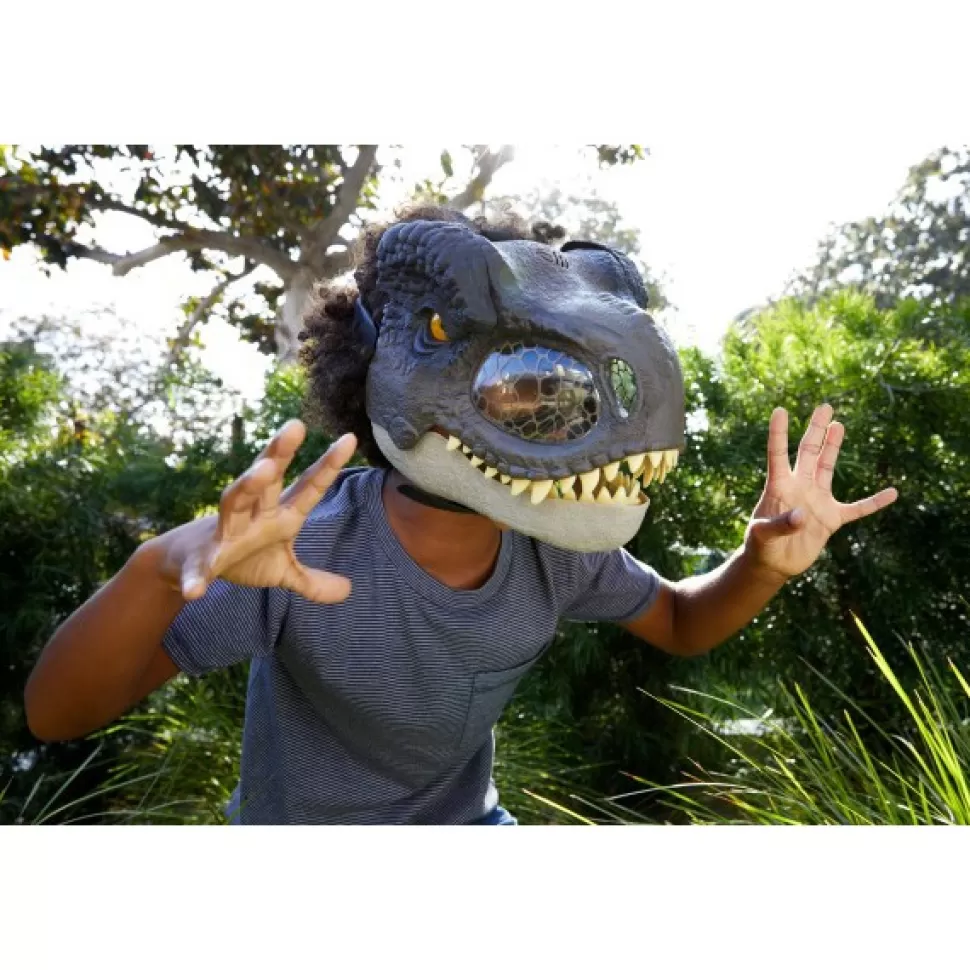 Brinquedos Jurassic World Jurassic World Mascara Mastiga E Ruge< Brinquedos De Dinossauros