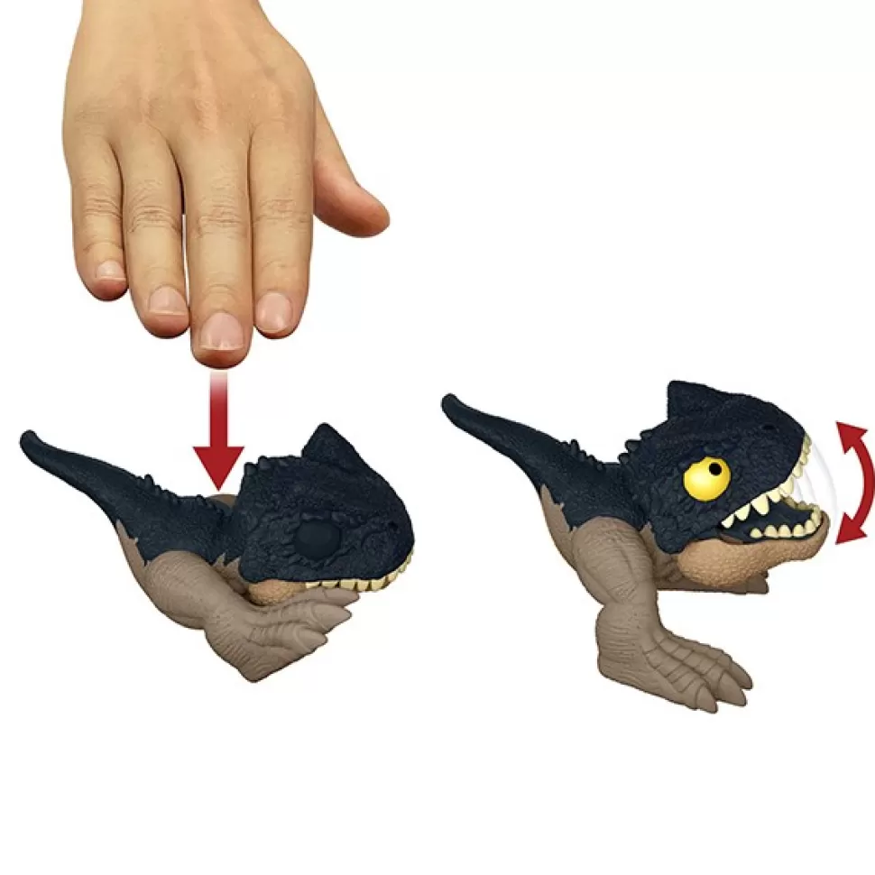 Brinquedos Jurassic World Jurassic World Mini Figura Dinossauro Allosaurus Wild Pop< Brinquedos De Dinossauros