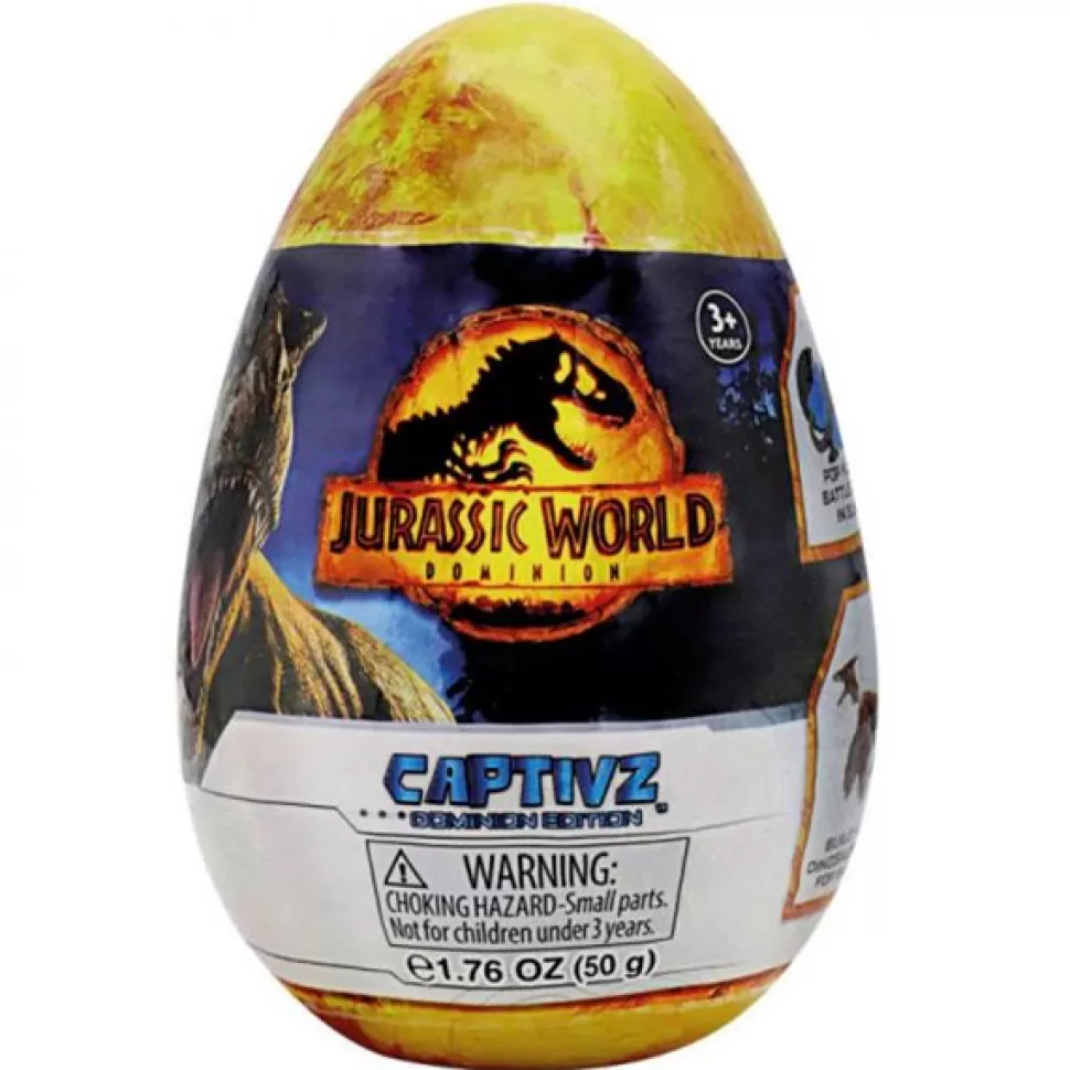 Brinquedos Jurassic World Jurassic World Ovo Com Figura De Dinossauro E Slime< Brinquedos De Slime