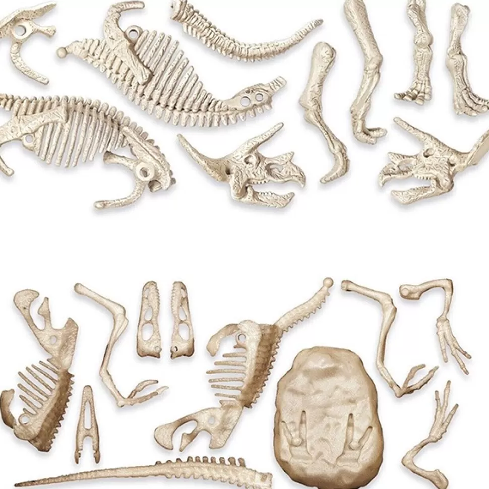Brinquedos Jurassic World Jurassic World Velociraptor & Triceratops< Brinquedos Científicos