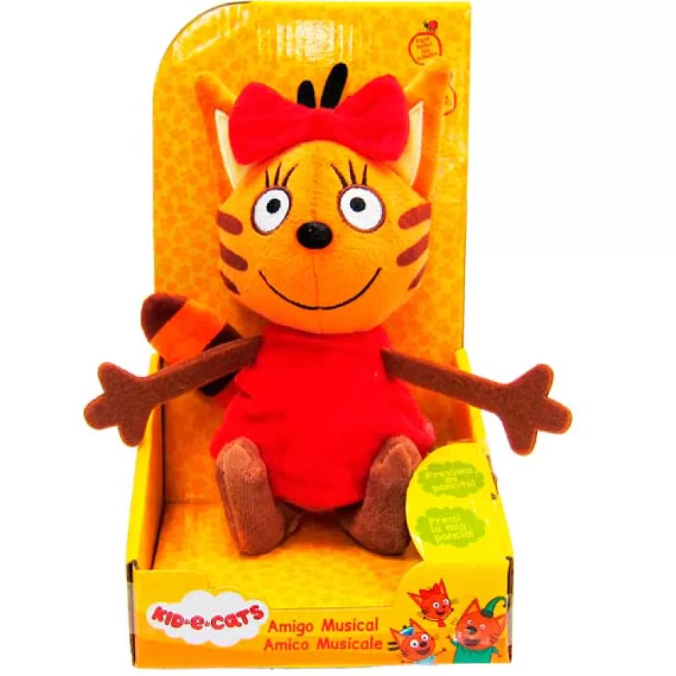 Best Sale Brinquedos Kid-A-Cats Kid-E-Cats Pelucia Musical 20Cm