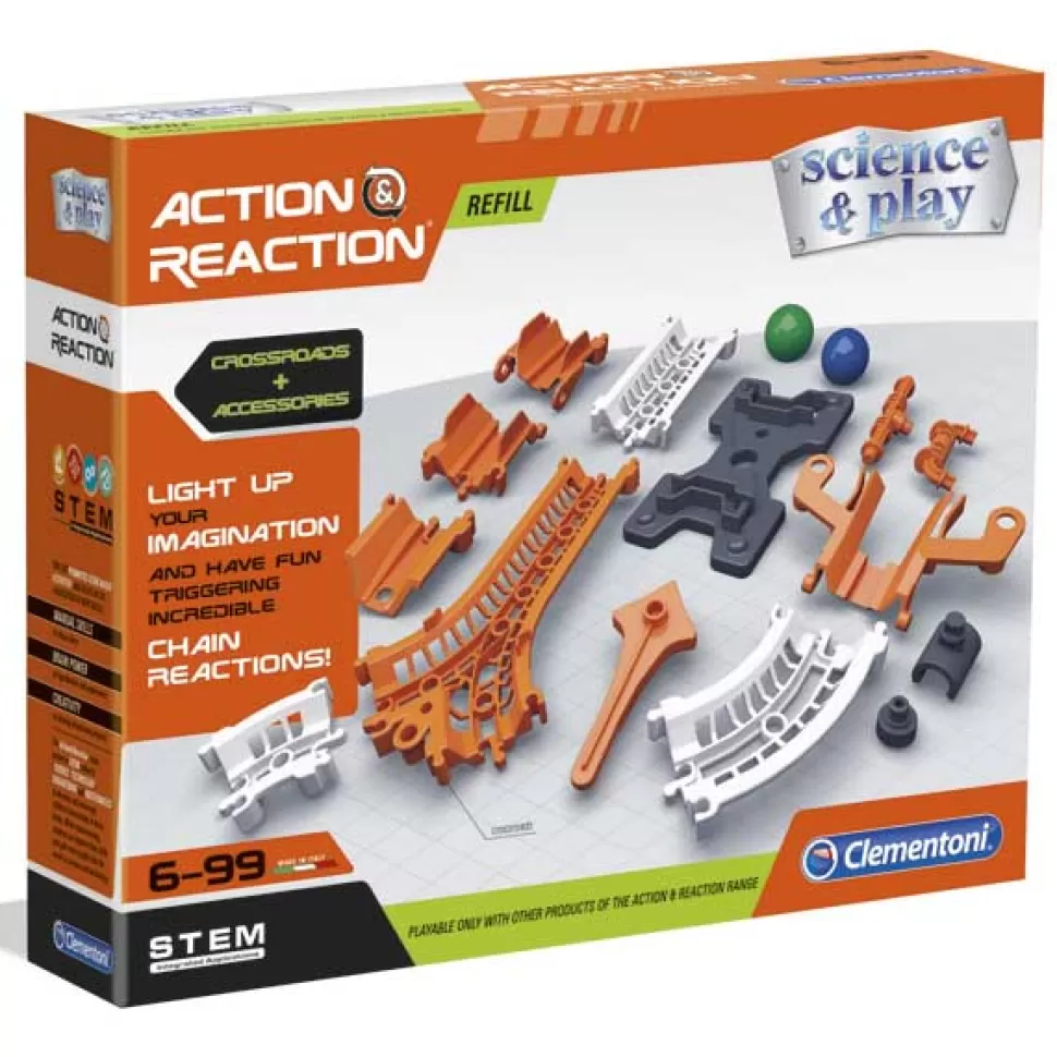 Brinquedos Clementoni Kit Acessorios Action & Reaction< Brinquedos Científicos