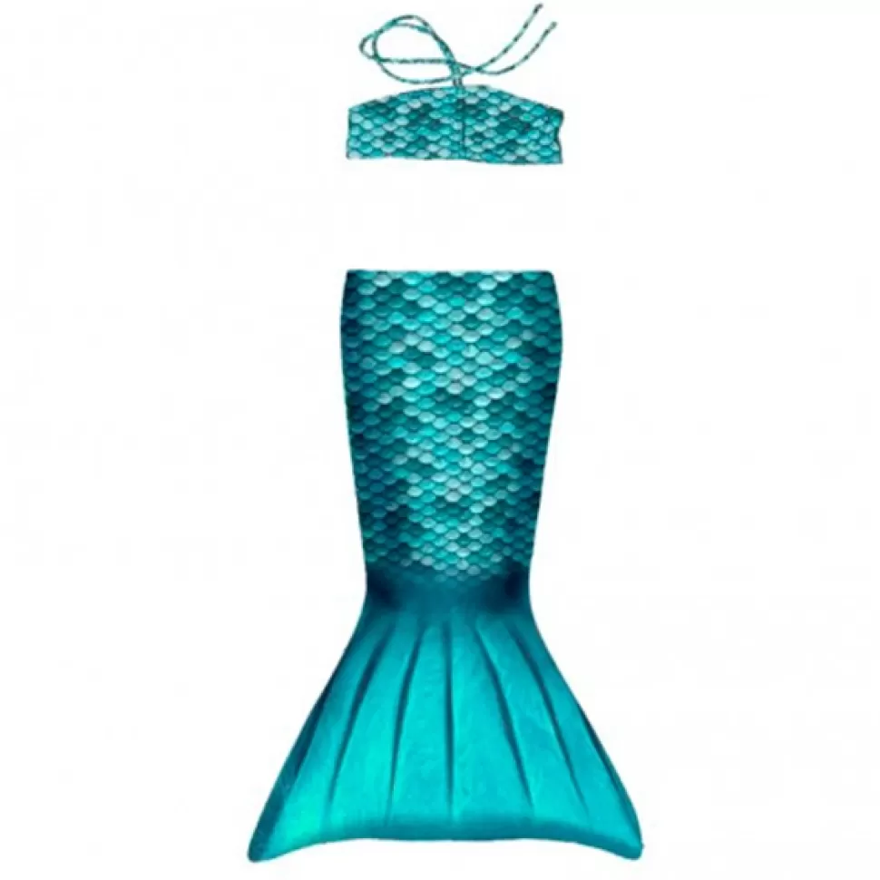 Brinquedos Kuaki Kuaki Cauda De Sereia Infantil Turquesa 2 Peca< Brinquedos Piscina