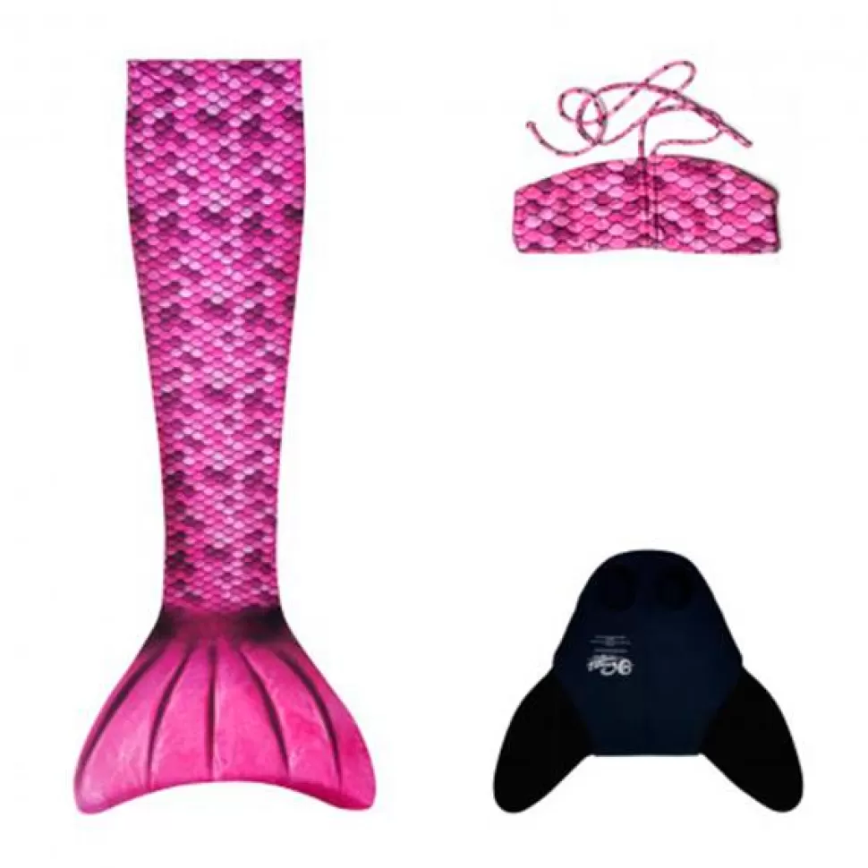 Brinquedos Kuaki Kuaki Cauda De Sereia Rosa 3 Pecas S< Brinquedos Piscina