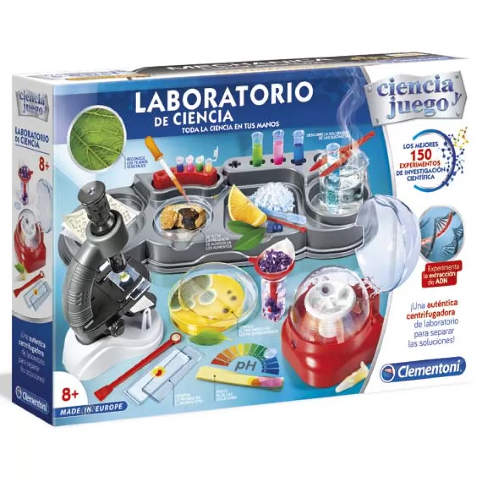 Brinquedos Clementoni Laboratorio De Ciencias< Brinquedos Científicos