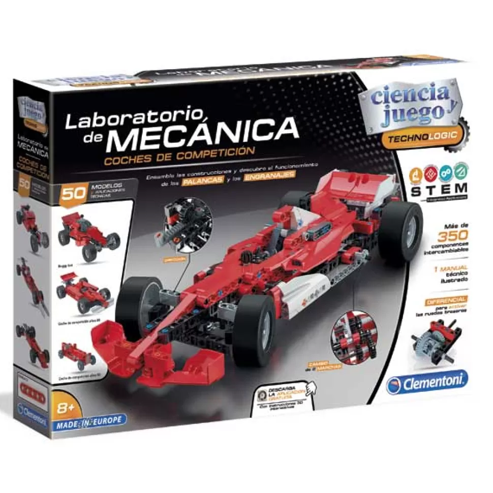 Brinquedos Clementoni Laboratorio De Macanica Carro De Corrida< Brinquedos Científicos