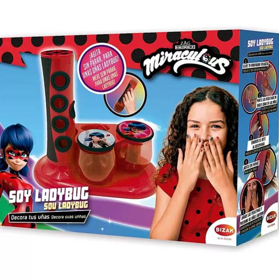Brinquedos Ladybug Ladybug Estudio De Unhas< Brinquedos Super-Heróis