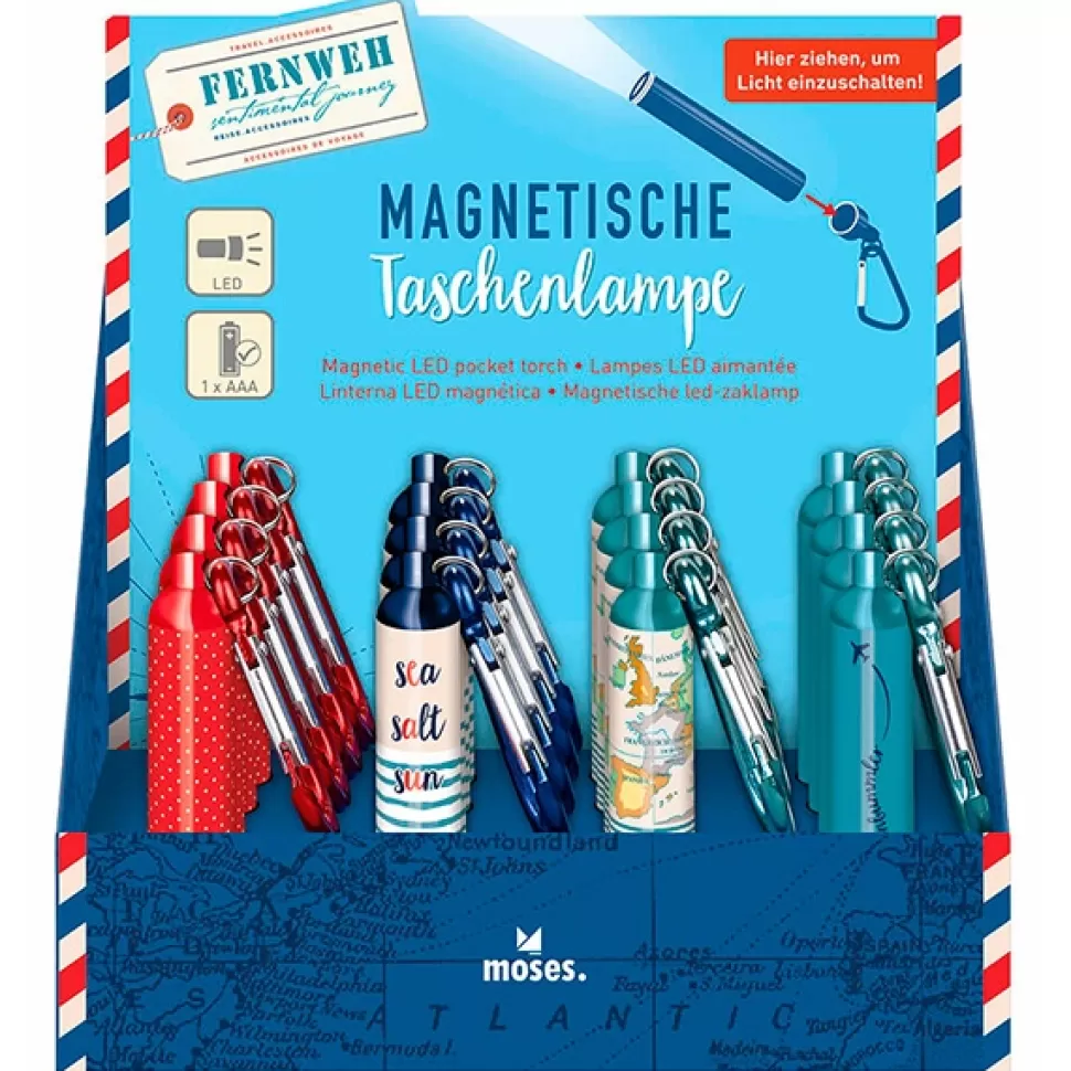 Brinquedos Moses Lanterna Led Magnetica Com Mosquetao< Brinquedos Científicos