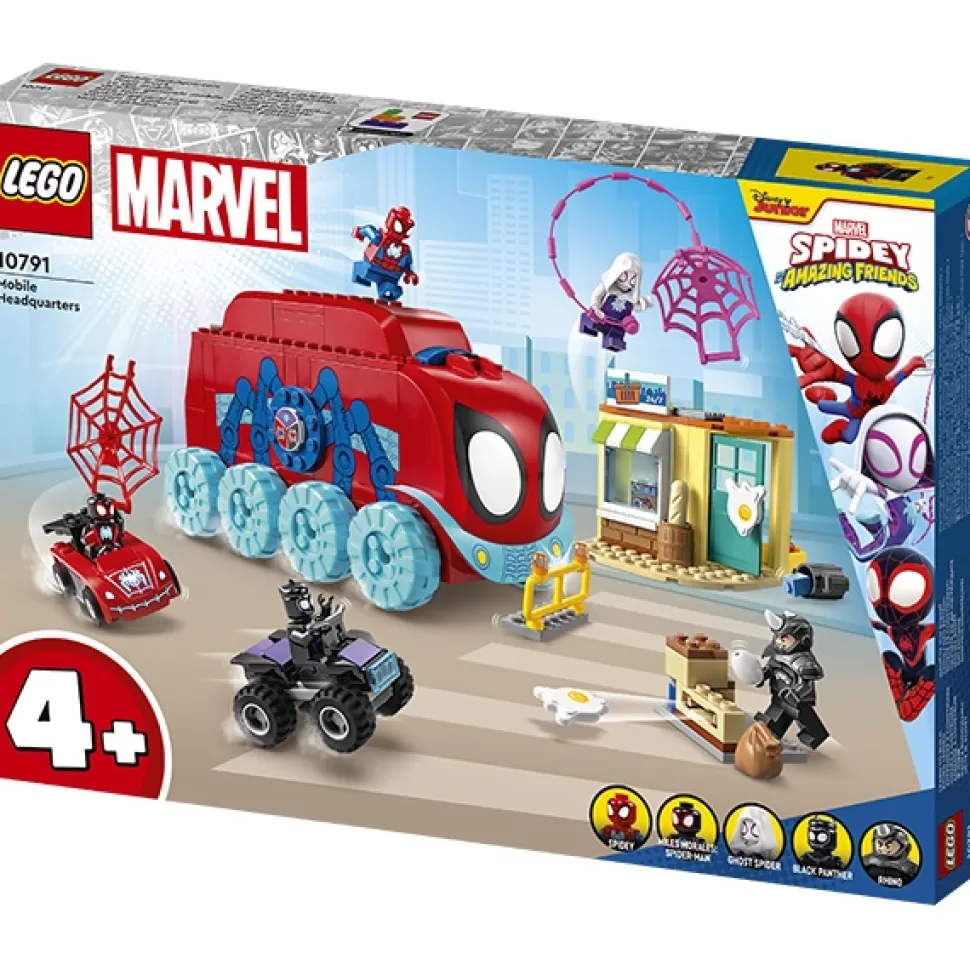 Brinquedos Lego Marvel Super Heroes Lego 10791 Spidey Quartel-General Movel Da Equipa Spidey< Brinquedos De Dragões