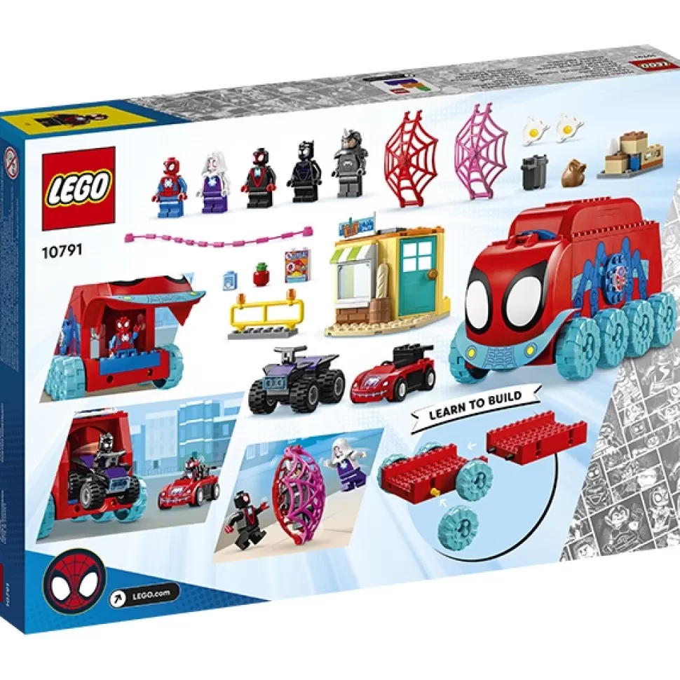 Brinquedos Lego Marvel Super Heroes Lego 10791 Spidey Quartel-General Movel Da Equipa Spidey< Brinquedos De Dragões