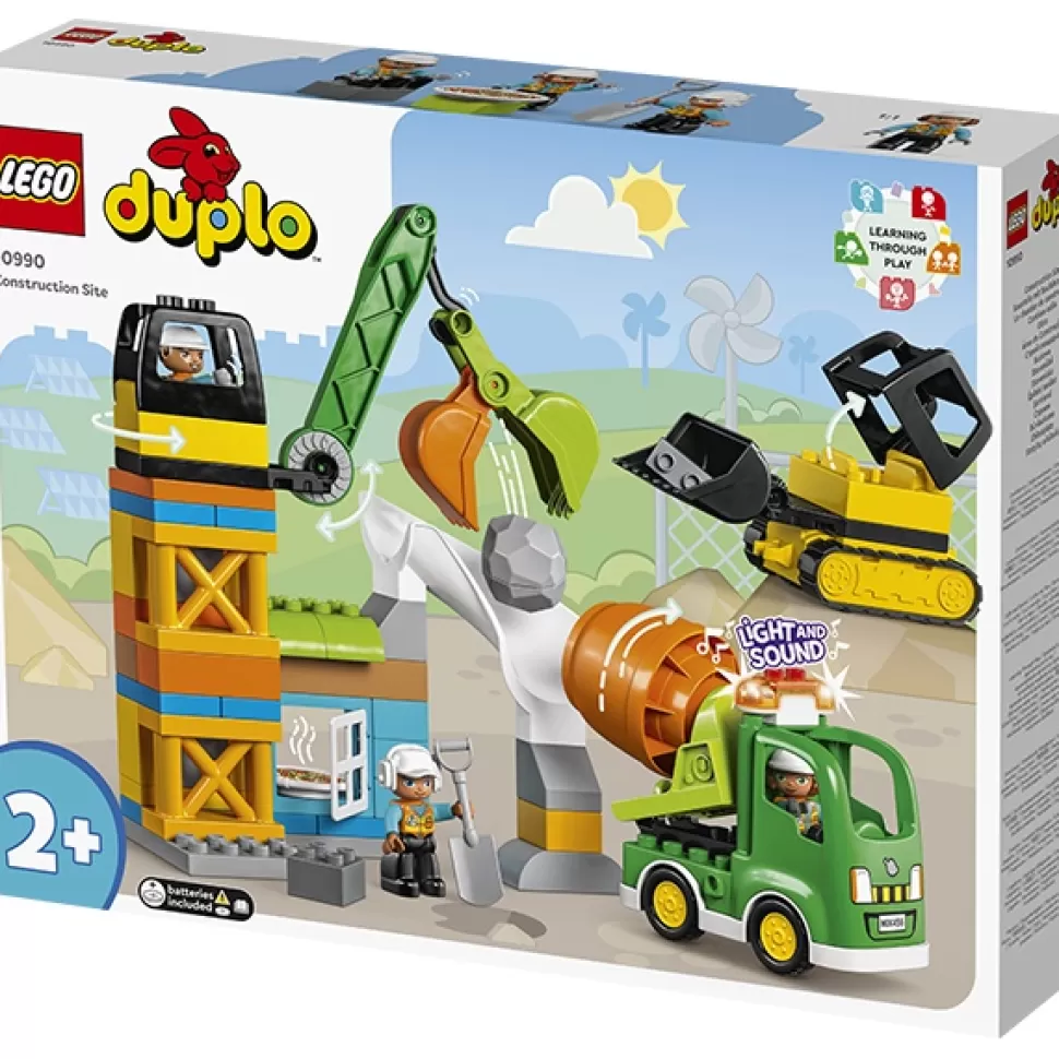 Brinquedos Lego Duplo Lego 10990 Duplo Town Area De Construcao< Brinquedos De Camiões
