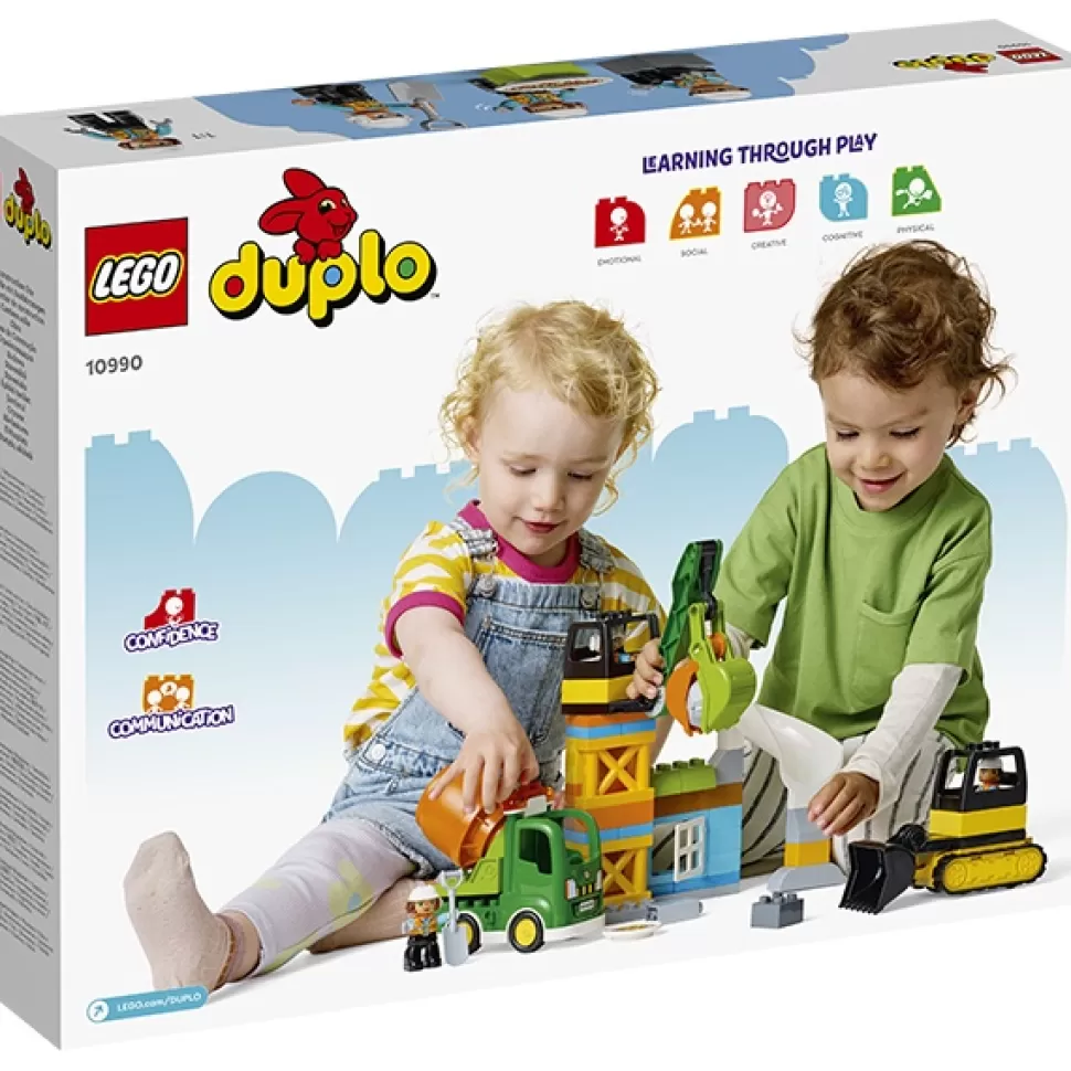 Brinquedos Lego Duplo Lego 10990 Duplo Town Area De Construcao< Brinquedos De Camiões