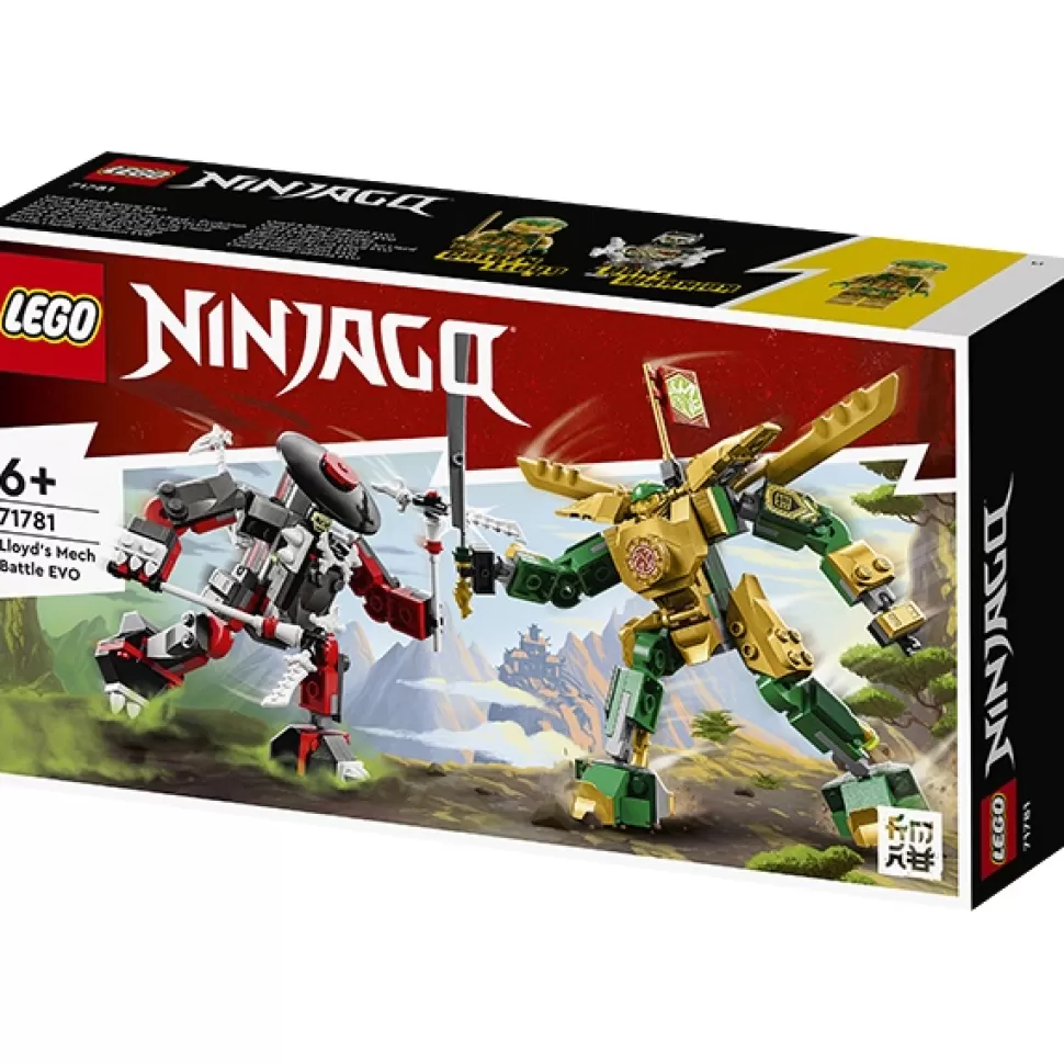 Brinquedos Lego Ninjago Lego 71781 Ninjago Mech De Combate Evo Do Lloyd< Brinquedos De Dragões