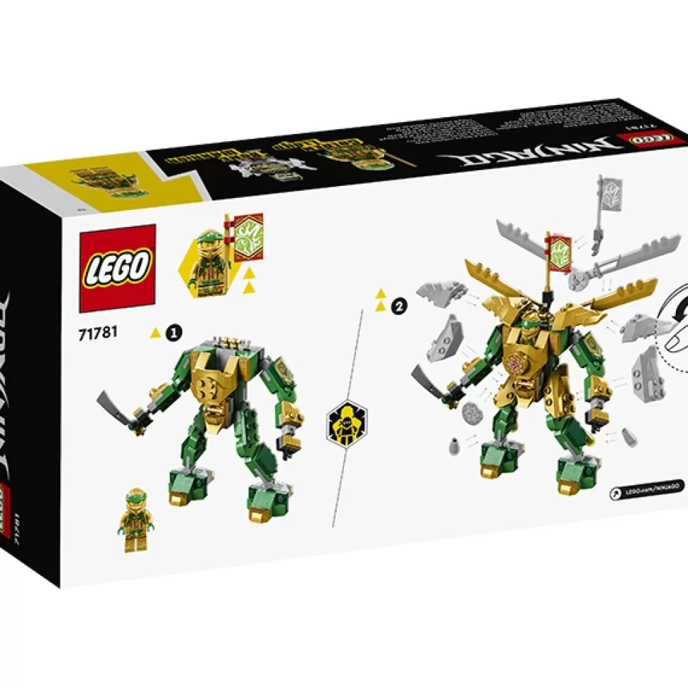 Brinquedos Lego Ninjago Lego 71781 Ninjago Mech De Combate Evo Do Lloyd< Brinquedos De Dragões