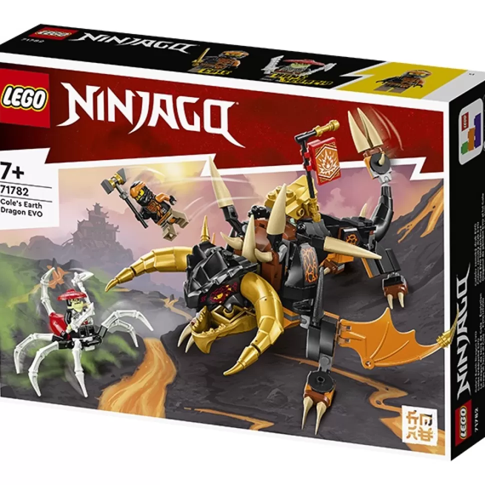 Brinquedos Lego Ninjago Lego 71782 Ninjago Dragao De Terra Evo Do Cole< Brinquedos De Dragões