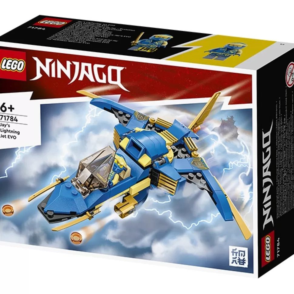 Brinquedos Lego Ninjago Lego 71784 Ninjago Jato Relampago Evo Do Jay< Brinquedos De Dragões