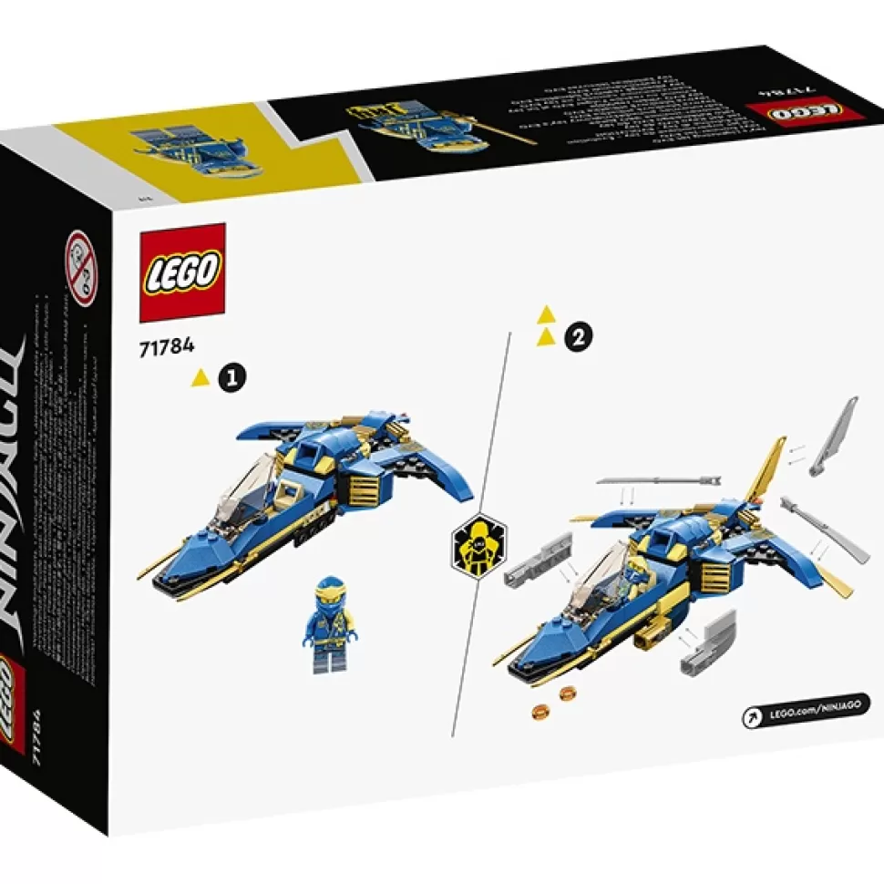 Brinquedos Lego Ninjago Lego 71784 Ninjago Jato Relampago Evo Do Jay< Brinquedos De Dragões
