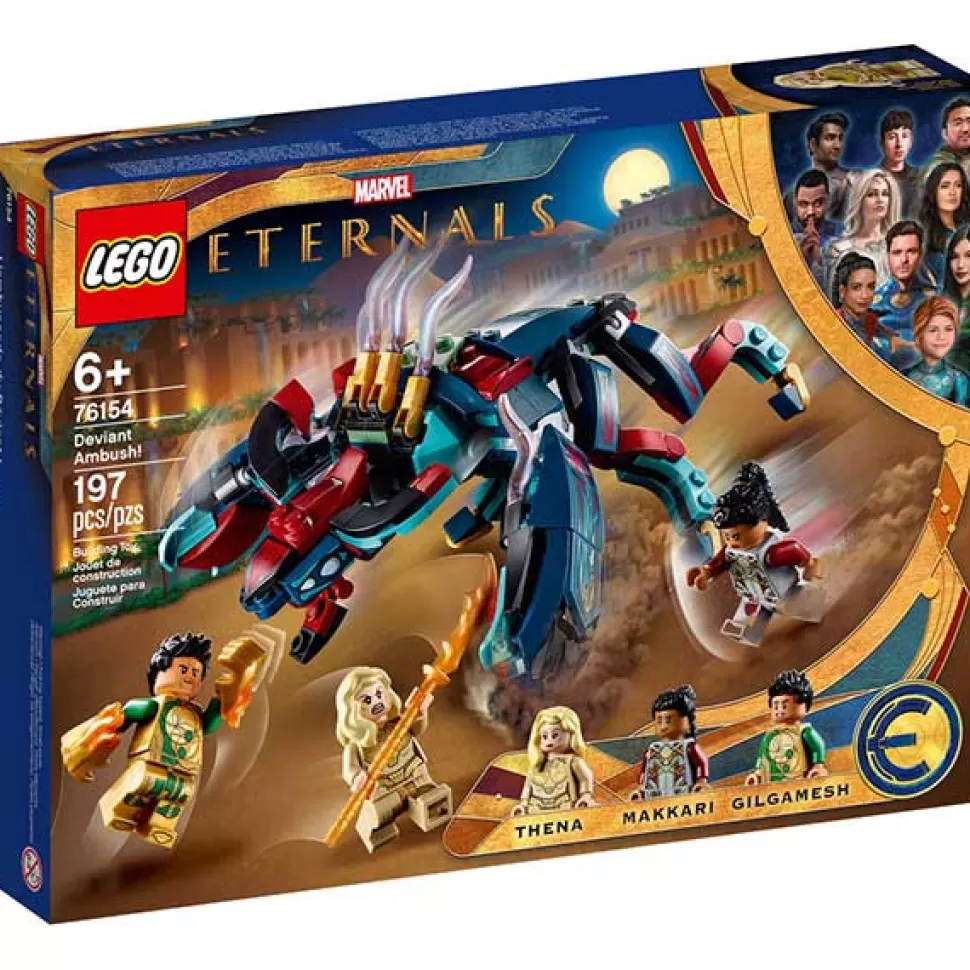 Brinquedos Lego Marvel Super Heroes Lego 76154 Marvel Eternals Devian Ambush< Brinquedos De Dragões