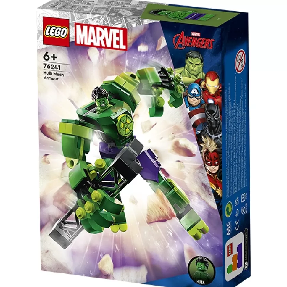 Brinquedos Lego Marvel Super Heroes Lego 76241 Super Heroes Marvel Armadura Mech Do Hulk< Brinquedos De Dragões