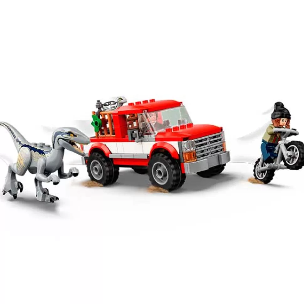 Brinquedos Lego Jurassic World Lego 76946 Jurassic World Captura De Velociraptores Azuis E Beta< Brinquedos De Dinossauros