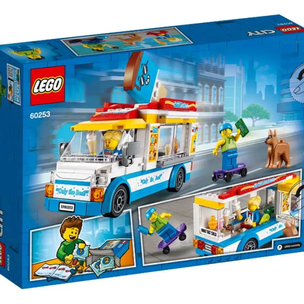 Brinquedos Lego City Lego City 60253 Carrinha De Gelados< Brinquedos De Camiões
