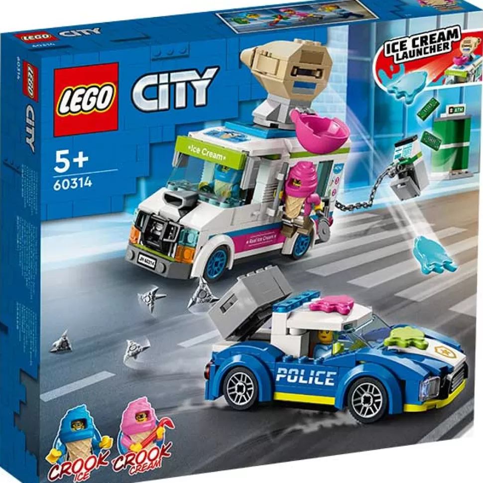 Brinquedos Lego City Lego City 60314: Perseguicao Policial De Carro Dos Gelados< Brinquedos De Camiões