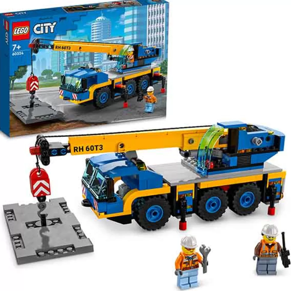Brinquedos Lego City Lego City 60324: Grua Movel< Brinquedos De Camiões