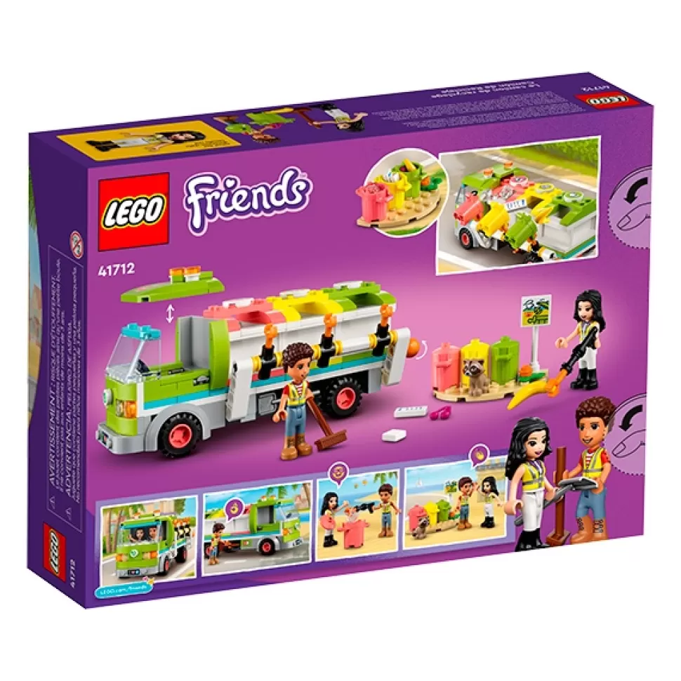 Brinquedos Lego Friends Lego Friends 41712 O Camiao Da Reciclagem< Brinquedos De Camiões