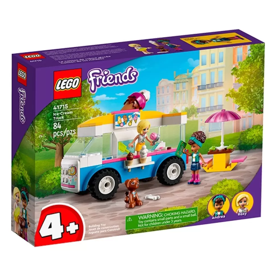 Brinquedos Lego Friends Lego Friends 41715 A Carrinha De Gelados< Brinquedos De Camiões
