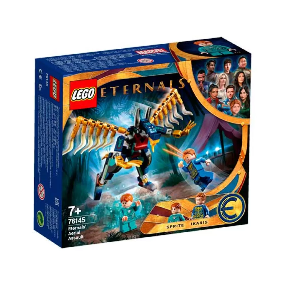 Brinquedos Lego Marvel Super Heroes Lego Marvel 76145 Assalto Aereo Dos Eternals< Brinquedos Super-Heróis