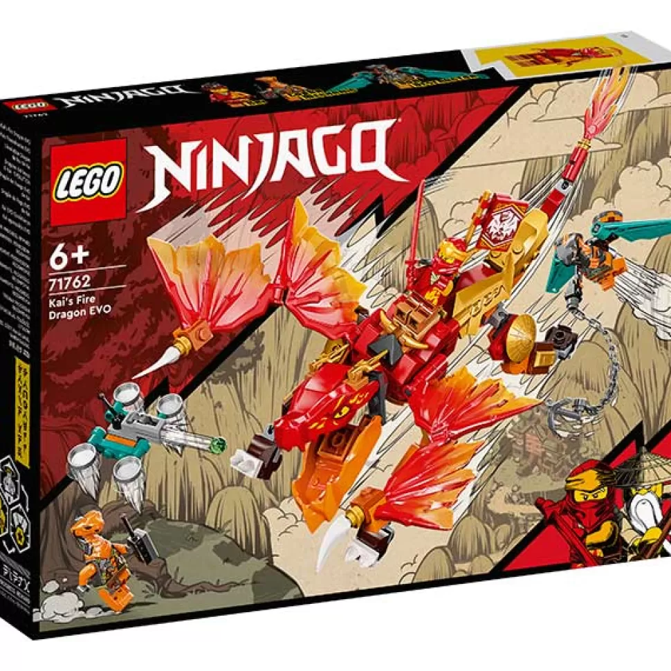 Brinquedos Lego Ninjago Lego Ninjago 71762: Dragao Do Fogo Evo Do Kai< Brinquedos De Dragões